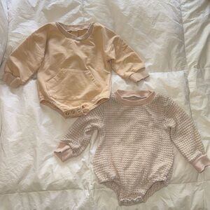 0-3 long sleeve onesie